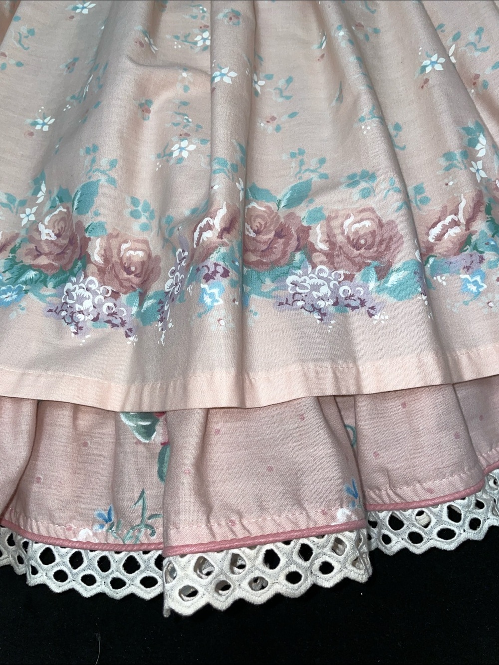 Girl’s DAISY KINGDOM 1990s Daisy Kingdom dress is two-piece dress & apron. Sz 5 - Picture 5 of 14